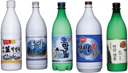 각종 생 막걸리