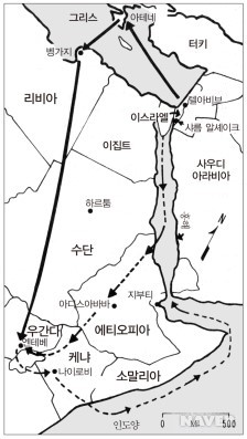 이스라엘 특수부대 사이렛 매트칼의 엔테베 작전 본문 이미지 2