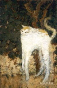 보나르의 〈흰 고양이〉