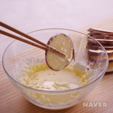 고구마튀김 요리과정