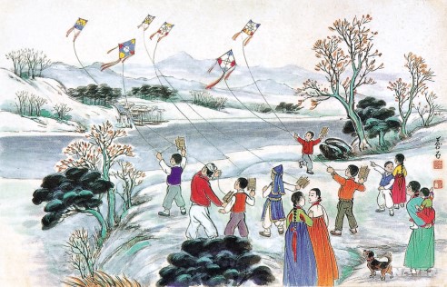 연날리기